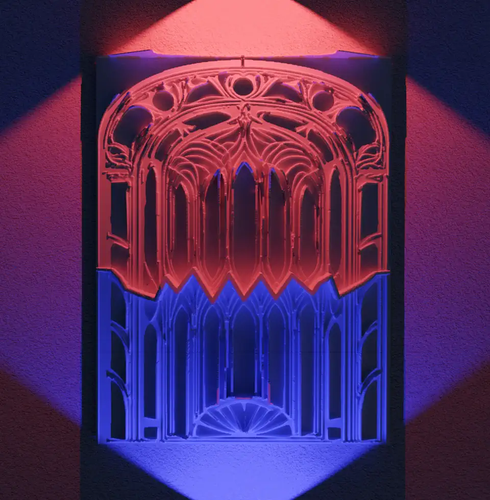 Computed spatially-modulated light mixing